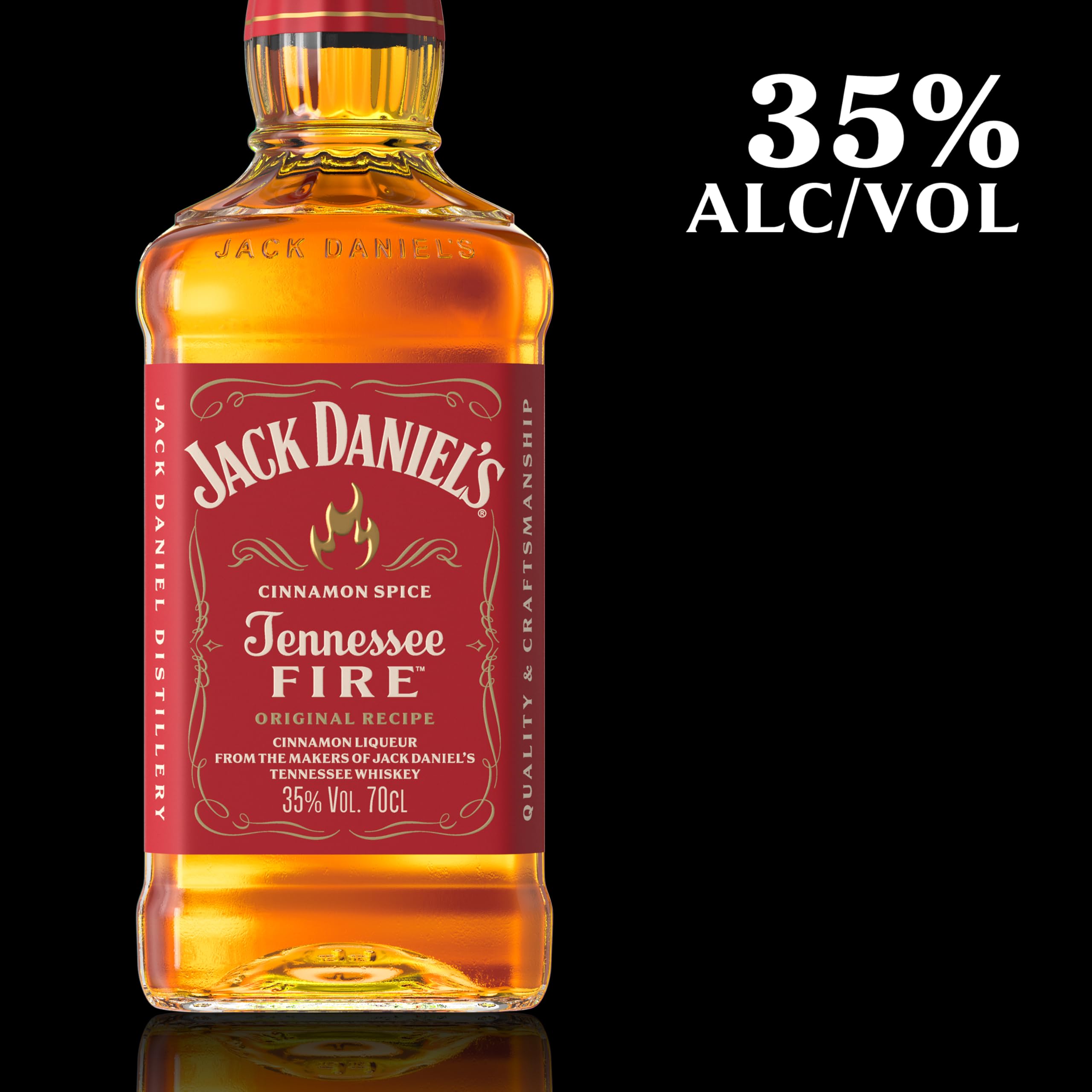 Jack Daniel's Tennessee Fire Whiskey, 700 ml : Amazon.com.au: Grocery